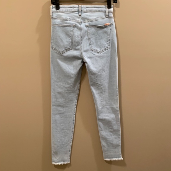 JOE'S FLAWLESS THE CHARLIE HIGH RISE SKINNY ANKLE JEANS - LIGHT BLUE - SIZE 26 - Picture 12 of 14